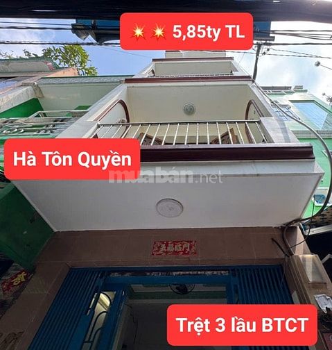 Hàn Hải Nguyên 3,2 x 10m 2 Lầu Sân Thượng