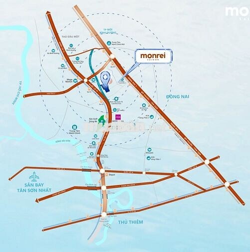 Căn 2PN 1WC - Monrei Saigon A3.30.06 – 52m² – 2,599 tỷ