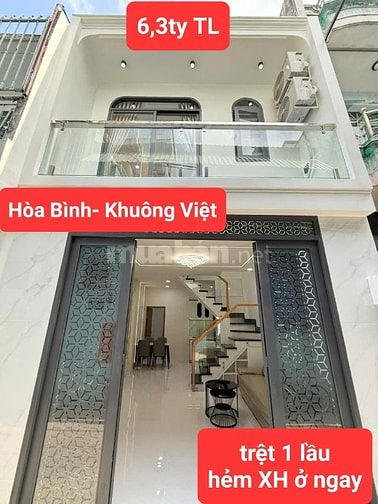 Hàn Hải Nguyên 3,2 x 10m 2 Lầu Sân Thượng