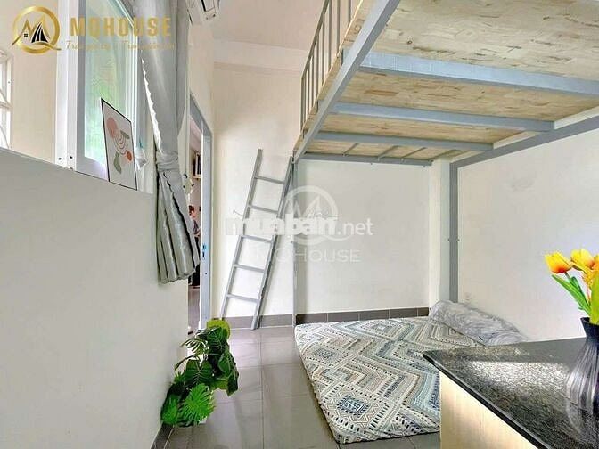 CHO THUÊ PHÒNG GÁC GIÁ RẺ FULL NỘI THẤT CỬA SỔ GẦN ĐẠI HỌC VĂN HIẾN