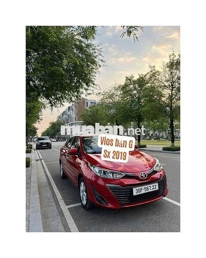 Toyota Vios G 2019 Đỏ
