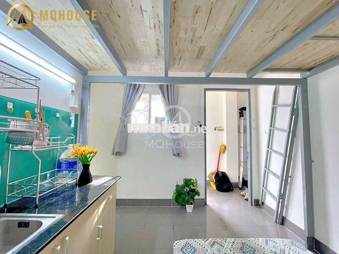 CHO THUÊ PHÒNG GÁC GIÁ RẺ FULL NỘI THẤT CỬA SỔ GẦN ĐẠI HỌC VĂN HIẾN