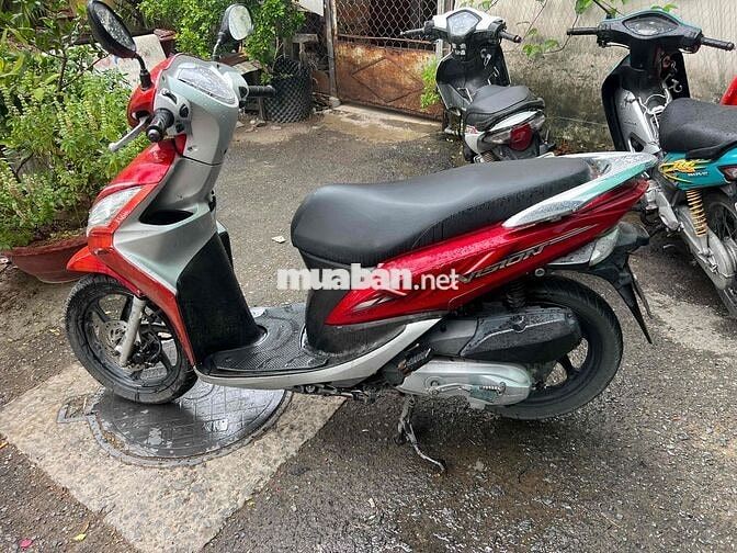 Honda Vision 2025 Cao Cấp màu Đỏ