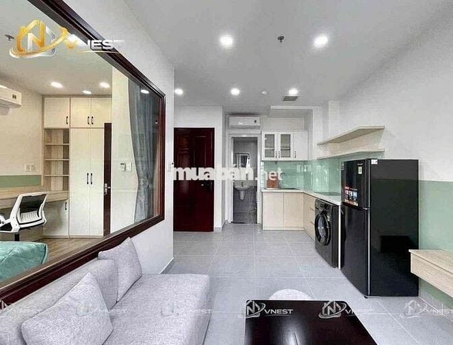 🏡 CĂN HỘ 1 PHÒNG NGỦ BAN CÔNG, FULL NỘI THẤT - GẦN CÔNG VIÊN PHẦN MỀM