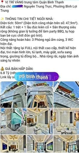 Bán nhà Nguyễn Văn Công, P.3, Gò Vấp, DT 3x10,5, 2 lầu, 4,65 tỷ