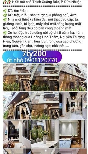 Bán nhà Nguyễn Văn Công, P.3, Gò Vấp, DT 3x10,5, 2 lầu, 4,65 tỷ