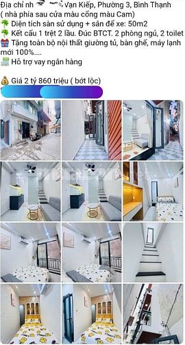 Bán nhà Nguyễn Văn Công, P.3, Gò Vấp, DT 3x10,5, 2 lầu, 4,65 tỷ