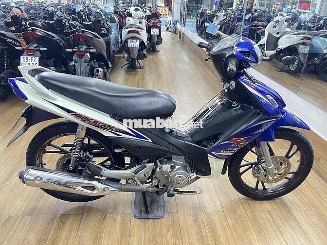 Suzuki Axelo 2015 Xanh trắng máy chất