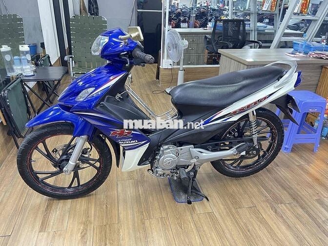Suzuki Axelo 2015 Xanh trắng máy chất