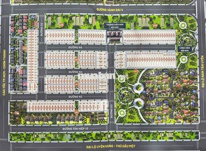 🔥 ĐẤT FULL THỔ CƯ KDC THĂNG LONG HOUSE – TÂN HIỆP, TP. TÂN UYÊN – CHỈ