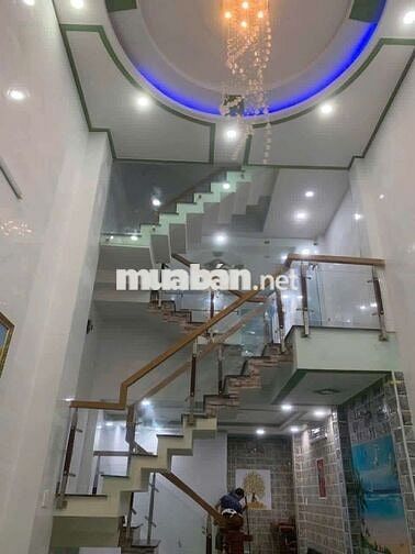 Cho thuê nhà Quang Trung P8 1 trệt 1 lửng 3 lầu 5PN 5WC HXH  15 triệu
