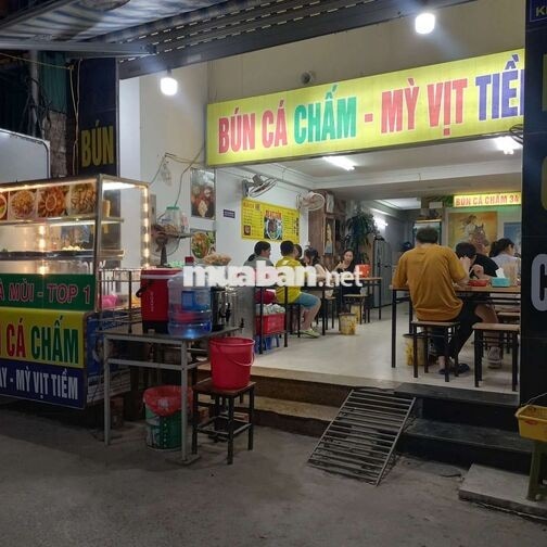 sang nhượng của hàng BÚN CÁ CHẤM - BÚN GIẢ CẦY
