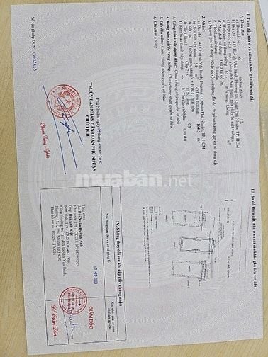 Bán mặt tiền 413 Huỳnh Văn Bánh 46 tỷ hh 1%