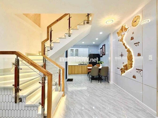 🏡 4.55 TỶ – NHÀ MỚI QUANG TRUNG  – 2 TẦNG – NỞ HẬU – FULL NỘI THẤT