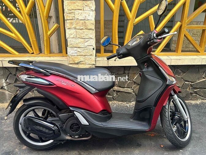 Xe Piaggio Liberty S 125cc FI 2018 màu Đỏ máy Iget