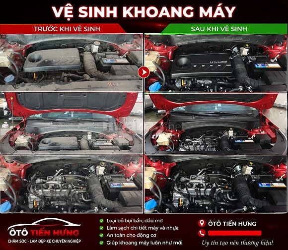 Tuyển dụng thợ rửa xe và chăm sóc ôtô  