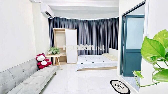CĂN HỘ STUDIO 40M2 LẦU VIEW ĐẸP FULL NT TÒA NHÀ THANG MÁY 