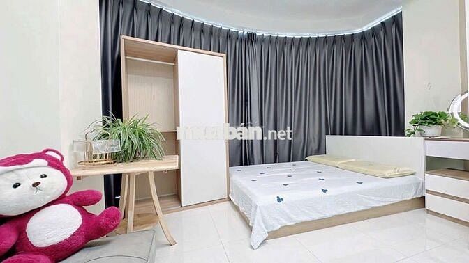 CĂN HỘ STUDIO 40M2 LẦU VIEW ĐẸP FULL NT TÒA NHÀ THANG MÁY 