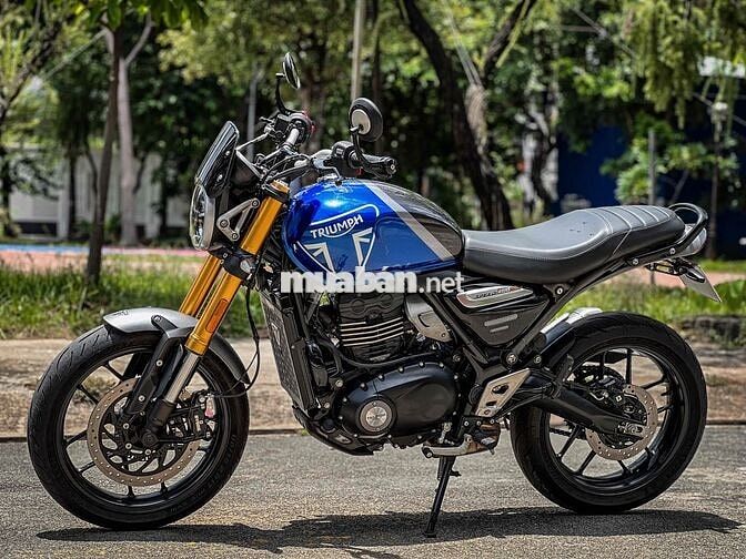 Triumph Speed 400, 4200km, có giao lưu xe.