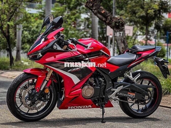 Honda CBR500R 2022 Đỏ 9.999km, có giao lưu xe.