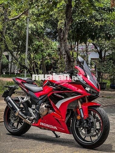 Honda CBR500R 2022 Đỏ 9.999km, có giao lưu xe.