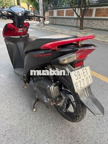 Honda Vision 2017 Đen, Đỏ Bs Thành Phố