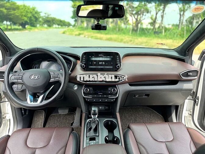Hyundai SantaFe 2020 Xăng Premium Trắng 37.000km