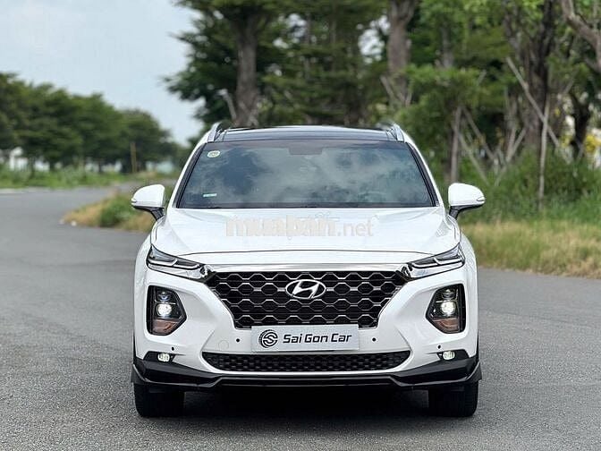 Hyundai SantaFe 2020 Xăng Premium Trắng 37.000km