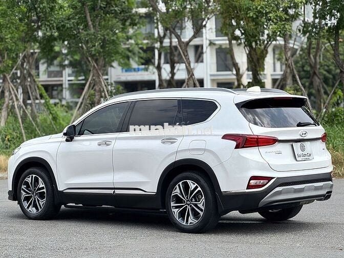 Hyundai SantaFe 2020 Xăng Premium Trắng 37.000km