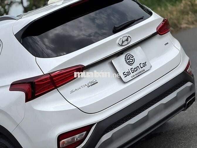 Hyundai SantaFe 2020 Xăng Premium Trắng 37.000km
