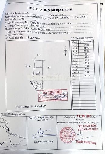 Bán đất Võ Văn Kiệt (Mỹ Xuân Ngãi Giao), view Suối Nhum