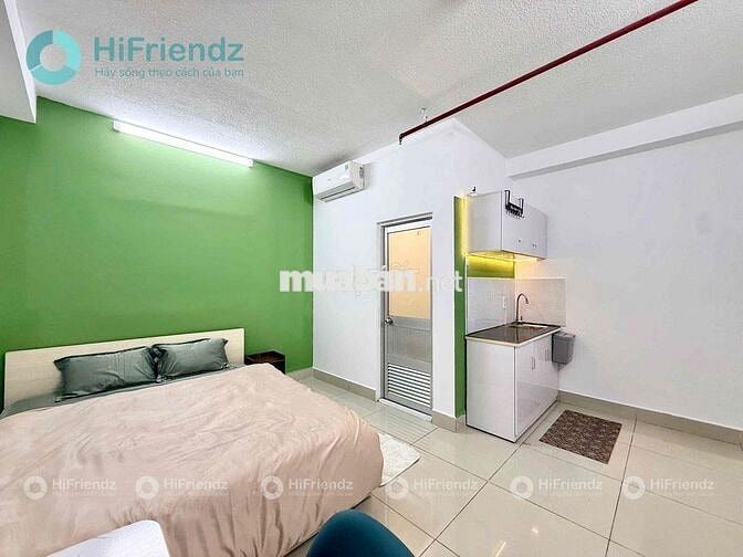 STUDIO FULL NỘI THẤT CÓ THANG MÁY NGAY NGUYỄN VĂN TRỔI
