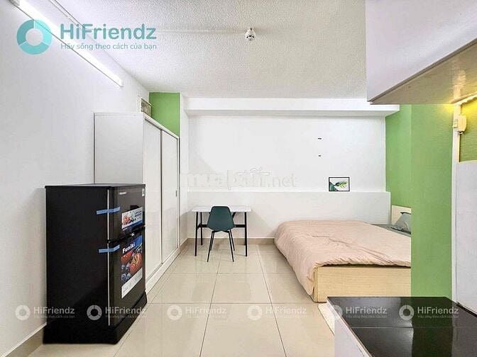 STUDIO FULL NỘI THẤT CÓ THANG MÁY NGAY NGUYỄN VĂN TRỔI
