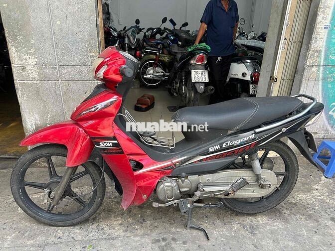 SYM Elegant 110cc 2011. bánh mâm. cavet đầy đủ