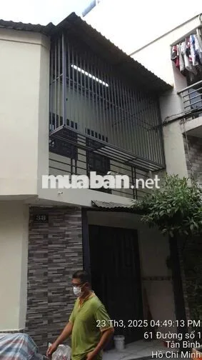 Bán nhà mặt tiền 30m2 (dtsd 60m2), 2PN, Đường Số 1 (gần Hồng Lạc)