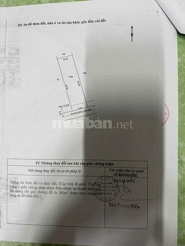 Bán đất thổ cư mặt tiền đường Kênh 3, Đức Hòa, Long An 