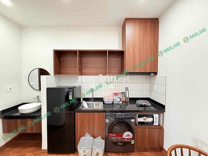 CĂN HỘ 1 PN ĐẦY ĐỦ NỘI THẤT + DỤNG CỤ BẾP GẦN KHU AN THƯỢNG