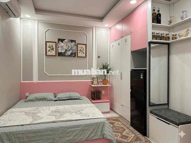 CĂN HỘ NGUYỄN OANH SẠCH SẼ MÁY GIẶT RIÊNG FULL NỘI THẤT ĐẦY ĐỦ TIỆN NG