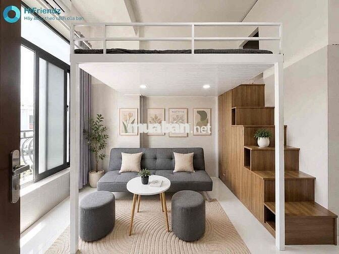 Mở hơn 10p Cho Tân Sinh Viên gần Ftu, Uth phòng có gác cửa sổ trời
