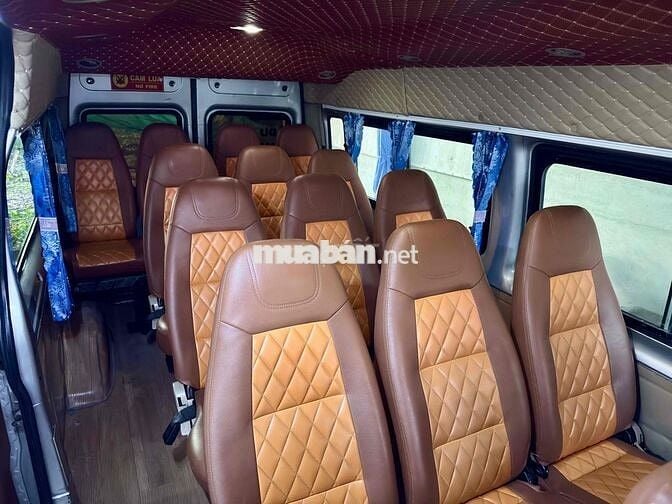 Ford Transit 2016 16 chỗ Bạc Chính chủ