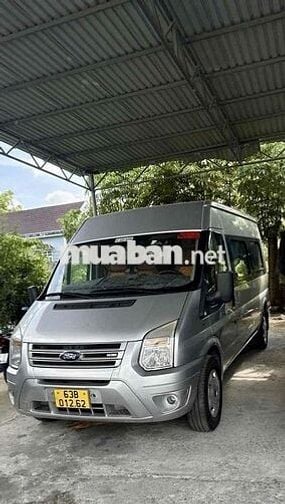 Ford Transit 2016 16 chỗ Bạc Chính chủ