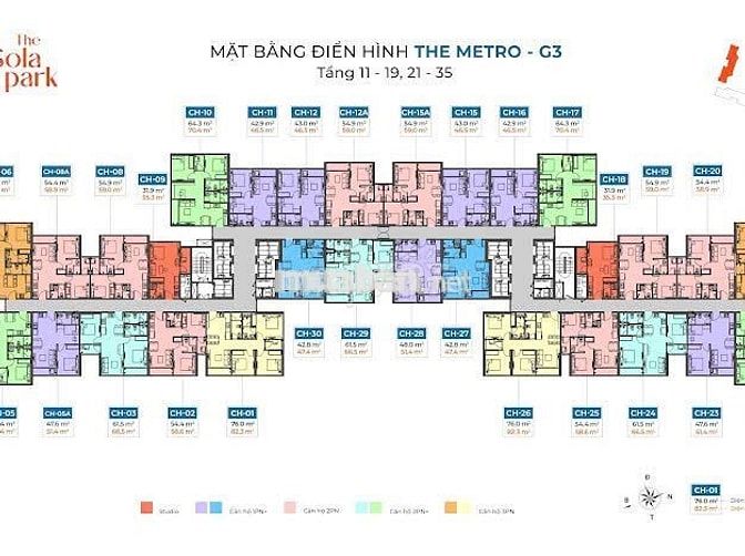 Chủ nhà bán gấp 2PN-62m-G2 sola park view đẹp Vinhomes Smart City