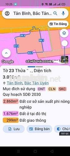 Bán Đất SKC sản xuất kinh doanh 50 năm. S 3.000m² QL-14 Giá 13,1 tỷ 
