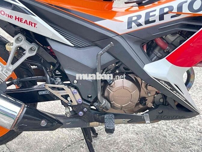 Honda Sonic Repsol Cam, Trắng, Đen Zin