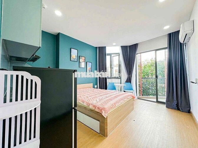 SIÊU PHẨM STUDIO FULL NỘI THẤT, BAN CÔNG SÁT CẦU NGUYỄN VĂN CỪ