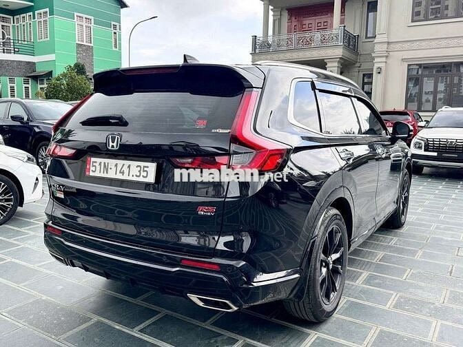 Honda CRV RS HEV 2024 Đen 4 vạn km