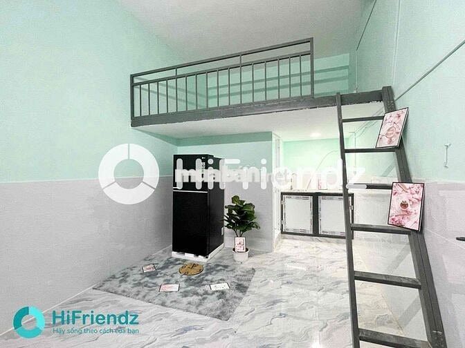 PHÒNG GÁC CAO - FULL NT - ĐI BỘ QUA VHU - ÂU CƠ