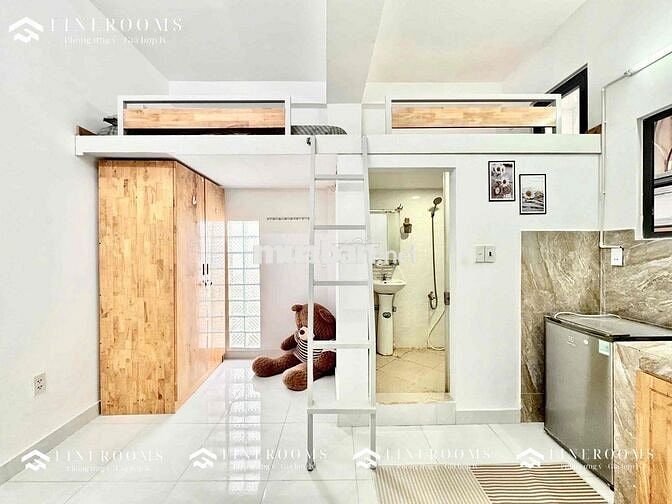 duplex full nội thất cửa sổ trời thang máy gần văn lang đh công nghiêp