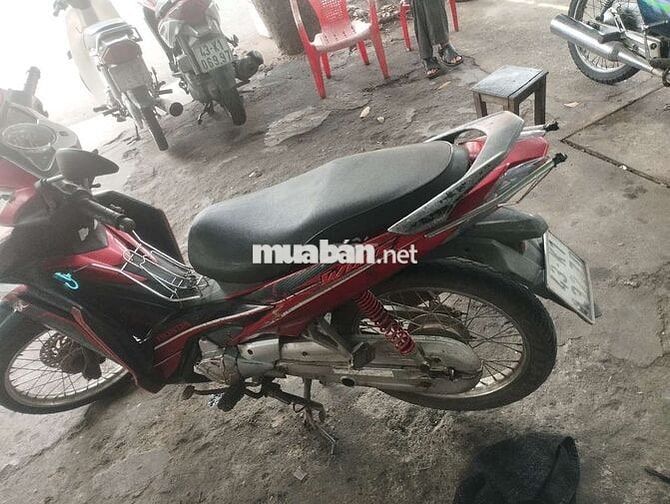 Honda Wave RSX Đỏ Số Xăng