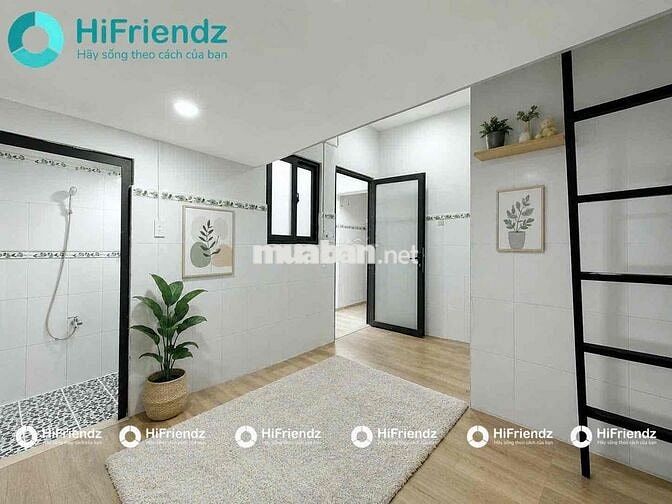 PHÒNG ĐẸP GÁC CAO - NHÀ MỚI - BAN CÔNG - GIÁ RẺ